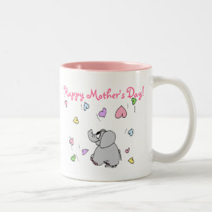 2 Couleurs Tasse de cadeau du JOUR de MÈRE