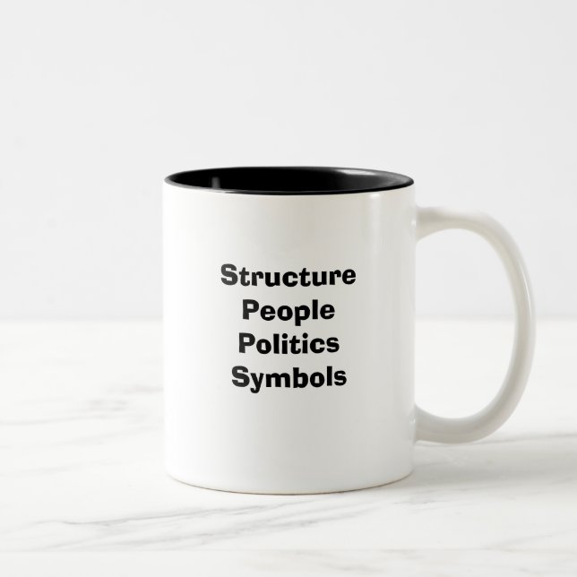 2 Couleurs Tasse de cadres (Droit)