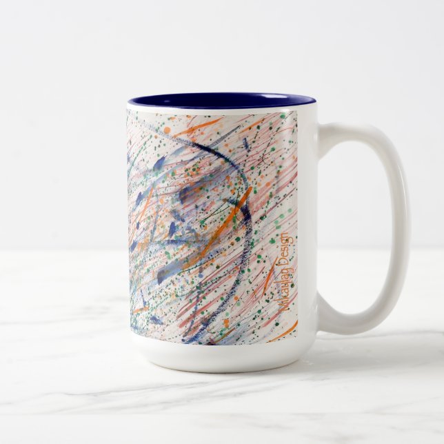2 Couleurs Tasse de café (Droit)