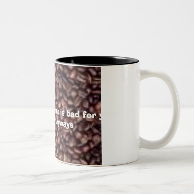 2 Couleurs tasse de café (Droit)