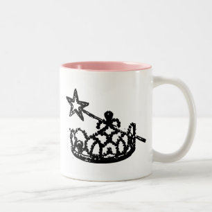 2 Couleurs Tasse de café à deux tons de bonne sorcière