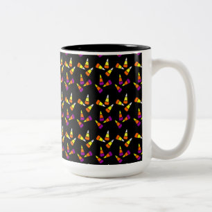 2 Couleurs Tasse de café au maïs de bonbons d'Halloween