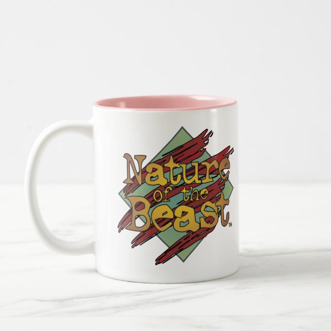 2 Couleurs Tasse de café avec du charme de porc (Gauche)