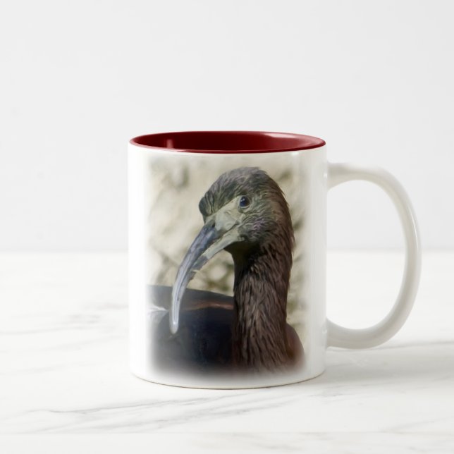 2 Couleurs Tasse de café brillante d'IBIS (Droit)