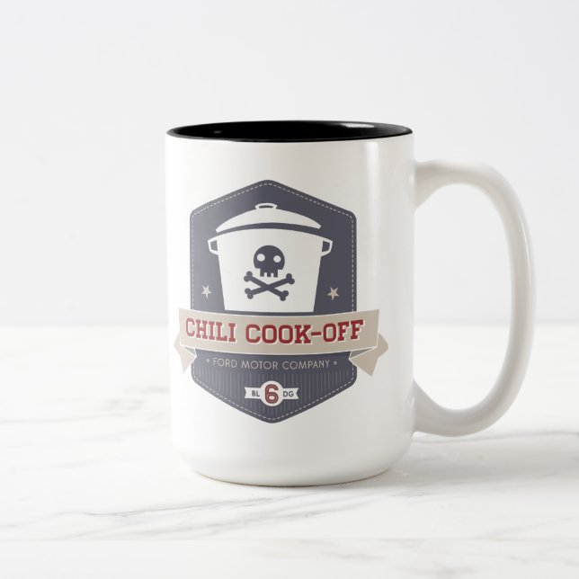 2 Couleurs Tasse de café d'autoallumage de piment (Droit)