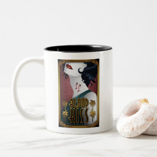 2 Couleurs Tasse de café de baiser de sang avec les deux