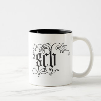 2 Couleurs tasse de café de bande de steve Carson