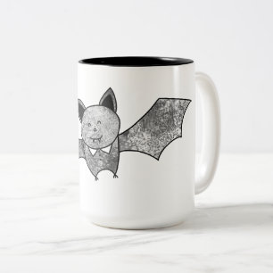 2 Couleurs Tasse de café de batte de bande dessinée