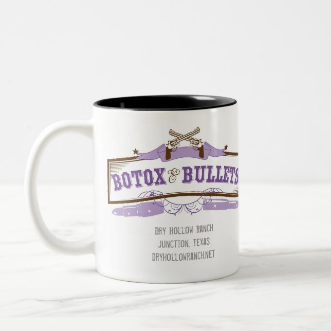 2 Couleurs Tasse de café de botox et de balles (Gauche)