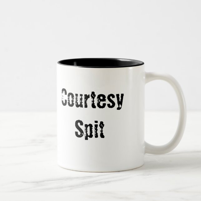 2 Couleurs Tasse de café de broche de courtoisie (Droit)