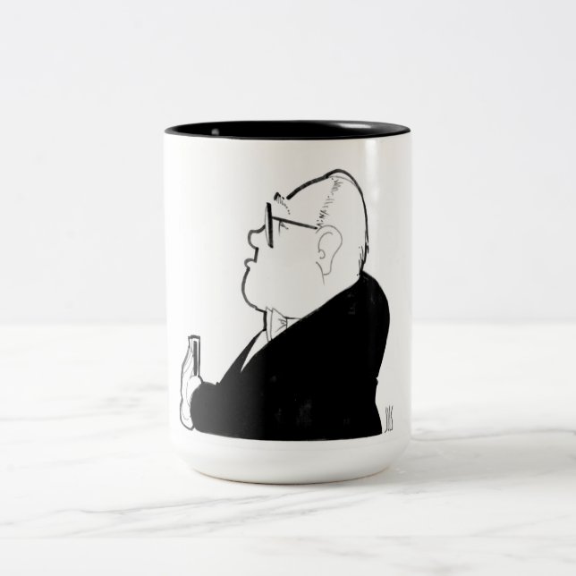 2 Couleurs Tasse de café de Charlie Miller (Centre)