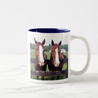 2 Couleurs Tasse de café de cheval