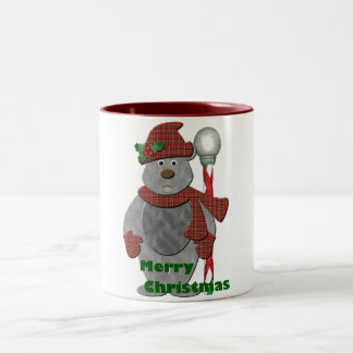 2 Couleurs tasse de café de chistmas
