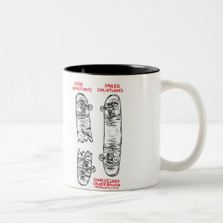 2 Couleurs Tasse de café de choc