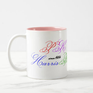 2 Couleurs Tasse de café de concepteur d'endroit de PkHarris