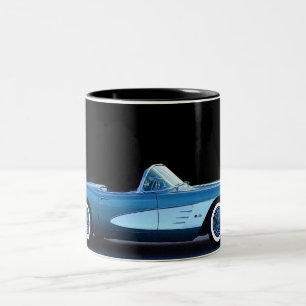 2 COULEURS TASSE DE CAFÉ DE CORVETTE