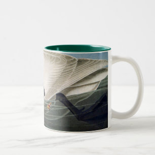 2 Couleurs Tasse de café de cygne de trompettiste d'Audubon