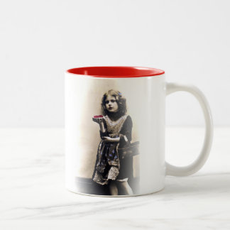 2 Couleurs Tasse de café de diva de pain grillé français