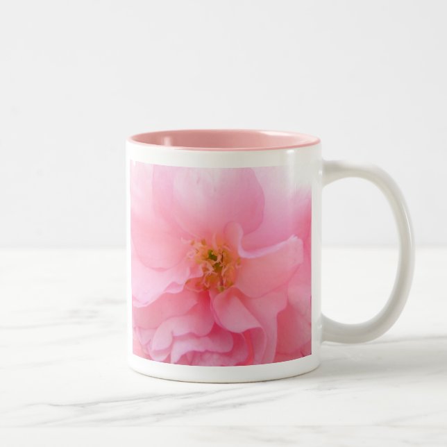 2 Couleurs Tasse de café de fleurs de cerisier (Droit)