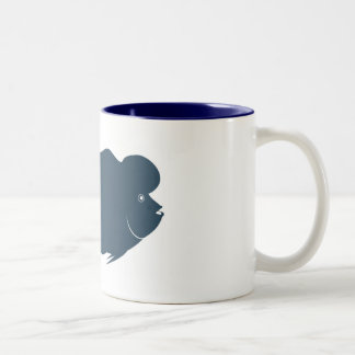 2 Couleurs Tasse de café de Flowerhorn