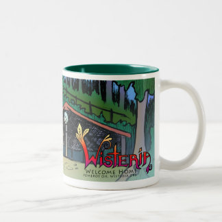 2 Couleurs Tasse de café de glycines