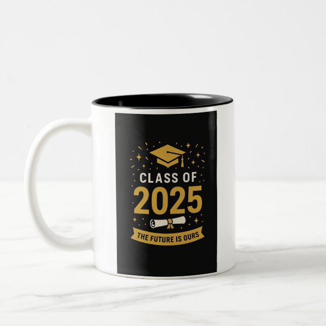 2 Couleurs tasse de café de graduation (Gauche)