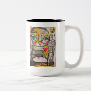 2 Couleurs Tasse de café de hibou !  Soyez sage et suivez vo