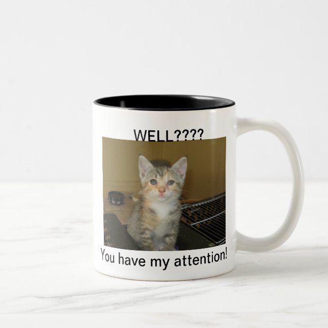2 Couleurs Tasse de café de Kitty (Droit)