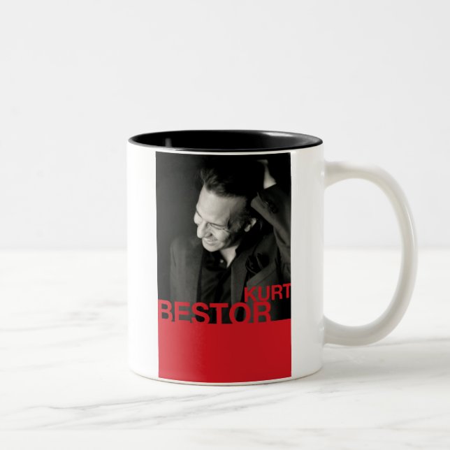 2 Couleurs Tasse de café de Kurt Bestor (Droit)