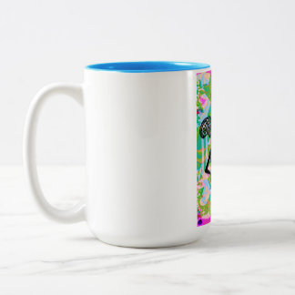 2 Couleurs tasse de café de la reine noire