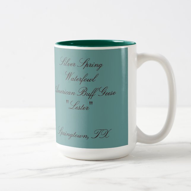 2 Couleurs Tasse de café de Lester… (Droit)