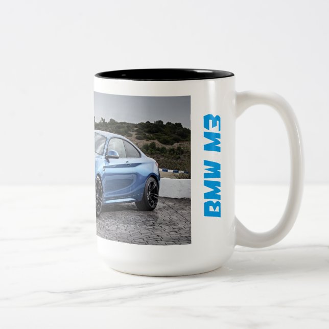 2 Couleurs Tasse de café de m3 de BMW (Droit)