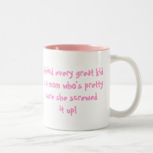 2 Couleurs Tasse de café de maman