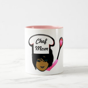2 Couleurs Tasse de café de maman de chef