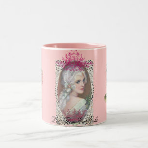 2 COULEURS TASSE DE CAFÉ DE MARIE ANTOINETTE