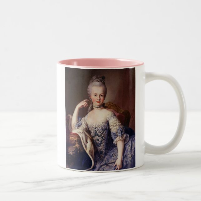 2 Couleurs Tasse de café de Marie Antoinette (Droit)