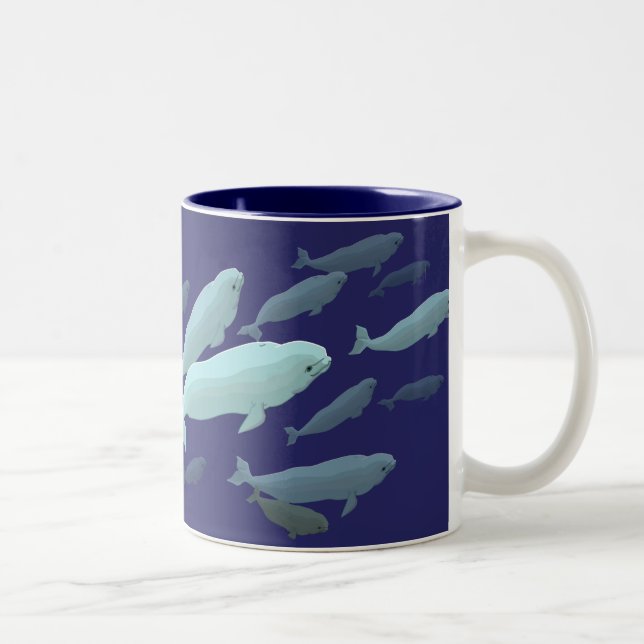 2 Couleurs Tasse de café de Marinelife de tasse d'art de (Droit)