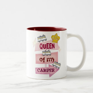 2 Couleurs Tasse de café de mode de vie du campeur/rv