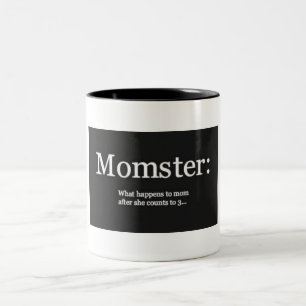 2 Couleurs Tasse de café de Momster