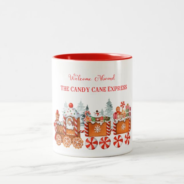 2 Couleurs Tasse de café de Noël (Centre)