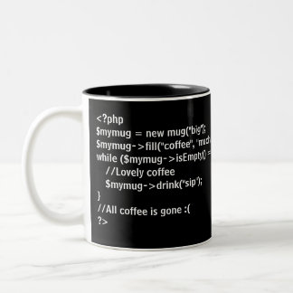 2 Couleurs Tasse de café de PHP