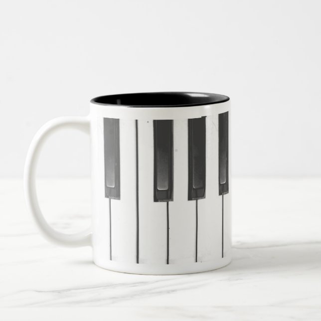 2 Couleurs Tasse de café de piano (Gauche)