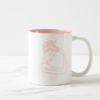 2 Couleurs Tasse de café de pin-up