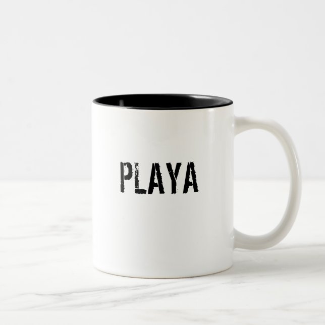 2 Couleurs Tasse de café de PLAYA (Droit)