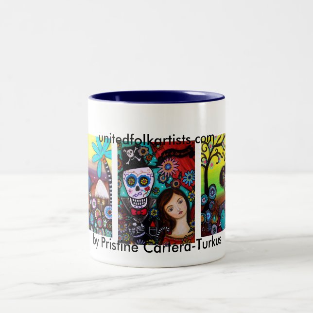 2 Couleurs Tasse de café de PRISARTS (Centre)