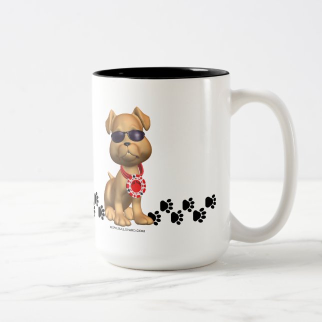 2 Couleurs Tasse de café de scooter de yard (Droit)