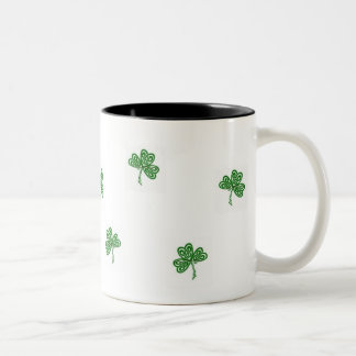 2 Couleurs Tasse de café de shamrock
