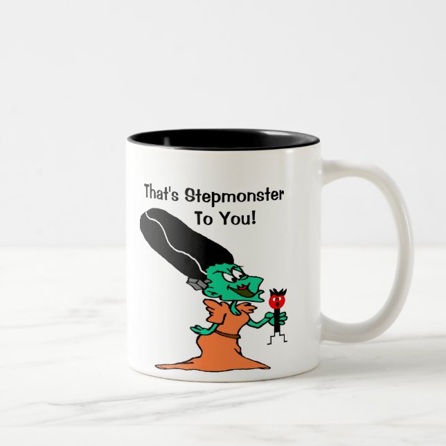 2 Couleurs Tasse de café de Stepmonster (Droit)