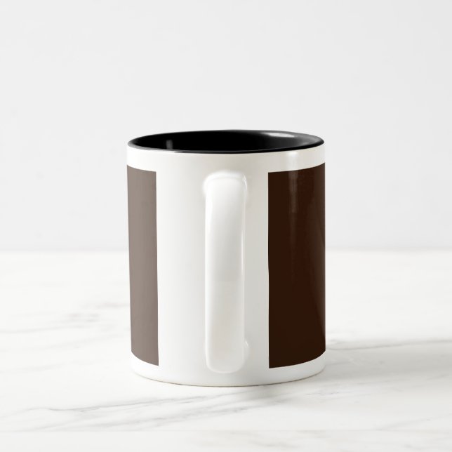 2 Couleurs Tasse de café de structure moléculaire de caféine (Poignée)