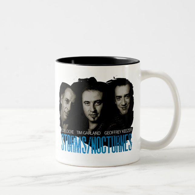 2 Couleurs Tasse de café de tempêtes/nocturnes (Droit)